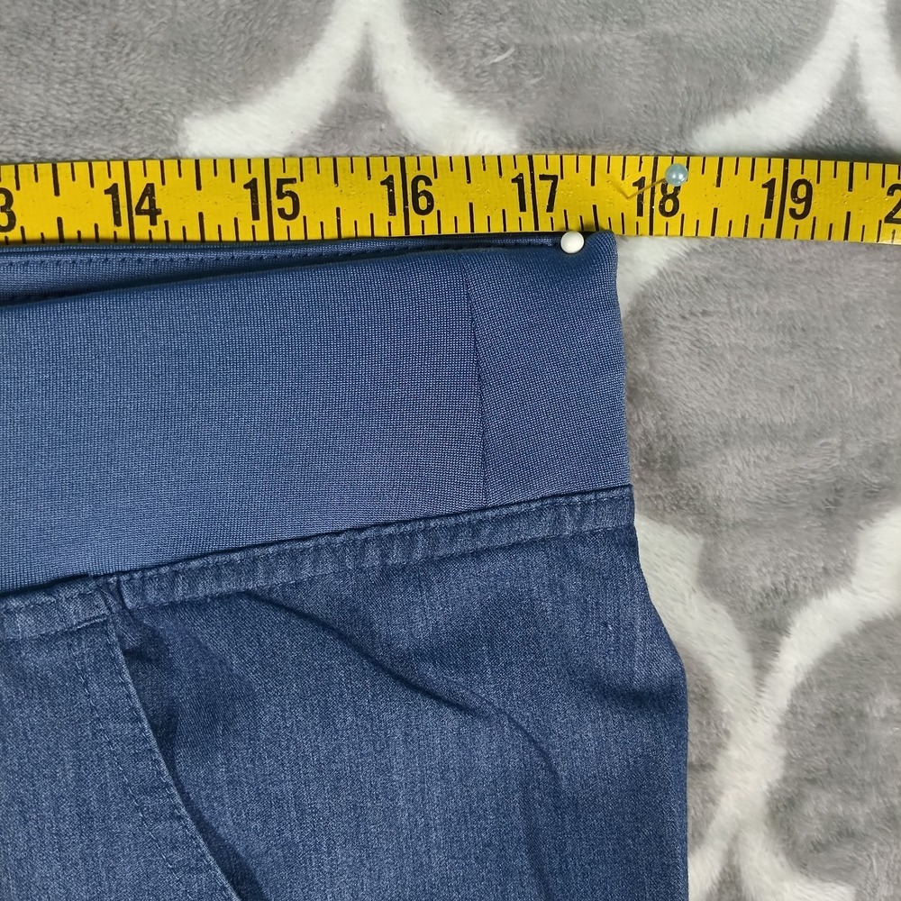 Figs Kade Cargo Scrub Pants Women Large Blue Straight Leg Medical Nursing T21004 - Picture 5 of 7